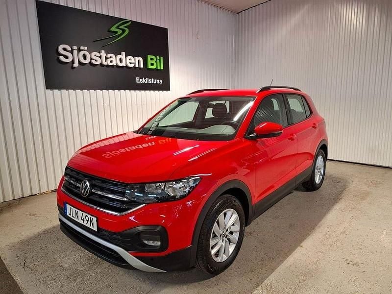 Röd Begagnad 2021 VW T-Cross SUV | 159 900 kr (Bra pris) - Bild 1/4