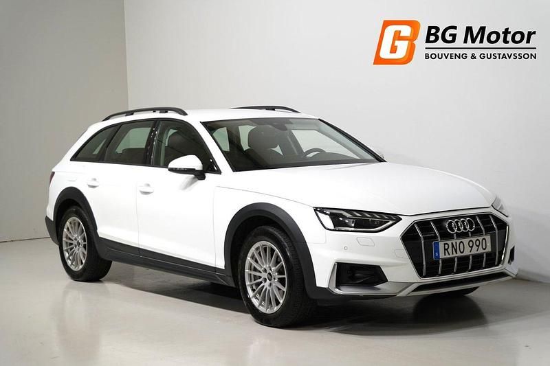 Vit Begagnad 2023 Audi A4 Allroad Kombi | 409 900 kr (Lite dyr) - Bild 1/4