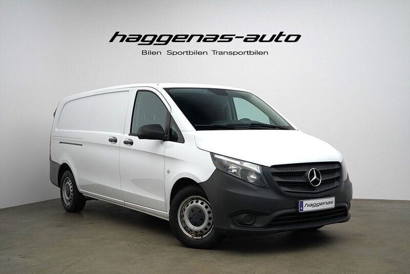 Vit Begagnad 2020 Mercedes Vito Minibuss | 319 000 kr - Bild 1/4