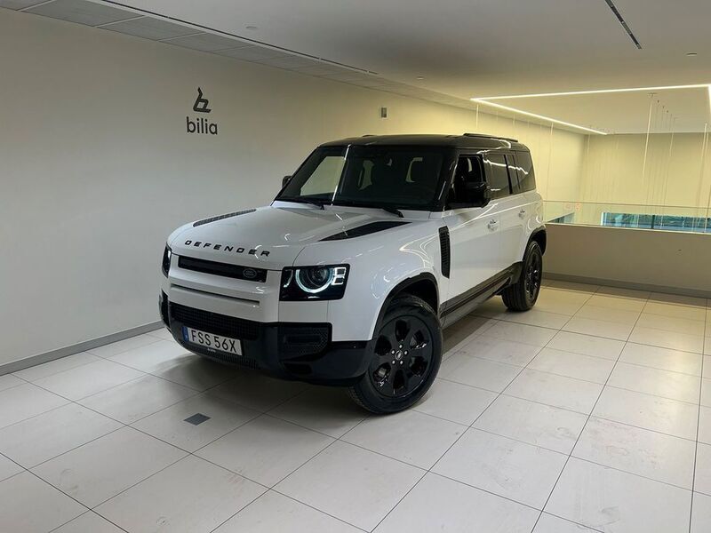 Vit Ny 2024 Land Rover Defender SE Dynamic SUV | 1 228 700 kr (Marknadspris) - Bild 1/4
