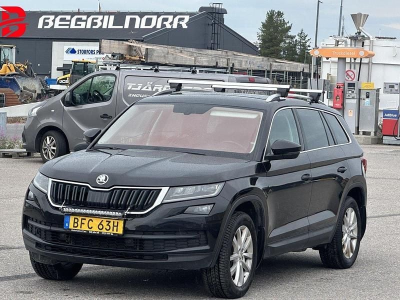 Svart Begagnad 2020 Skoda Kodiaq Business Line SUV | 179 500 kr (Lite dyr) - Bild 1/4