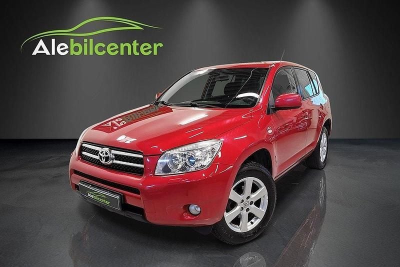 Mörkröd Begagnad 2008 Toyota RAV4 SUV | 64 900 kr (Marknadspris) - Bild 1/4