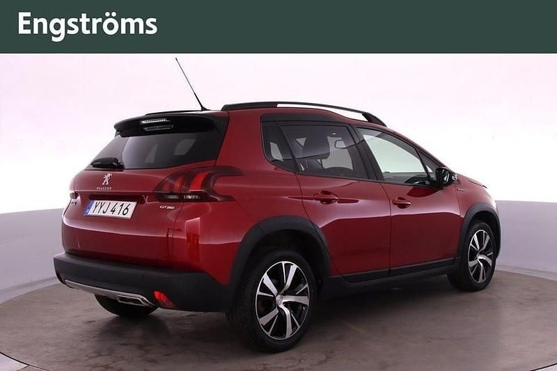 Begagnad Peugeot 2008 GT-line 110 HK (80 kW) 2017 Röd SUV