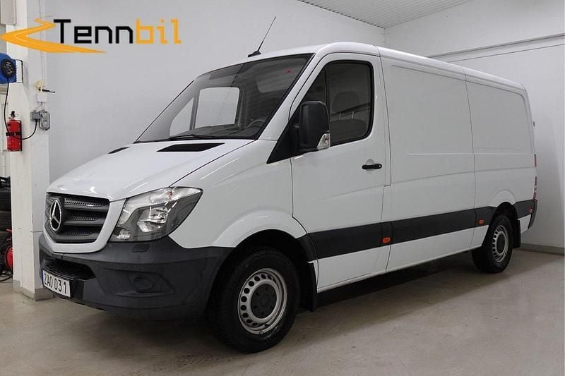 Vit Begagnad 2018 Mercedes 316 Van | 199 900 kr (Superpris) - Bild 1/4