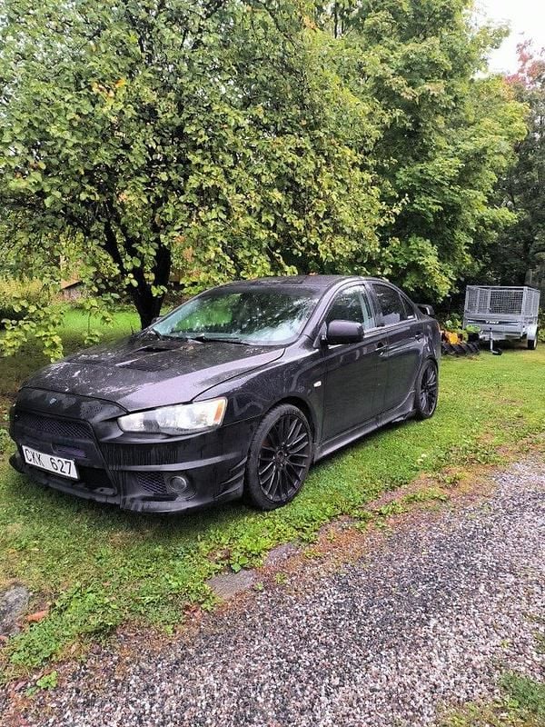 Svart Begagnad 2008 Mitsubishi Lancer Sedan | 28 000 kr - Bild 1/2