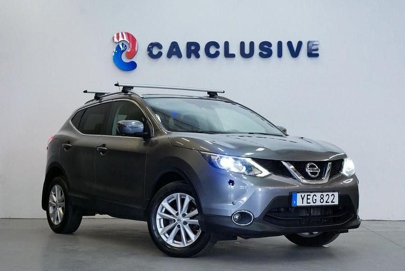 Grå Begagnad 2016 Nissan Qashqai N-TEC SUV | 139 900 kr (Marknadspris) - Bild 1/4