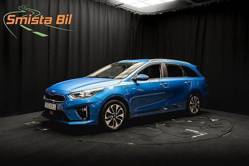 Blå Begagnad 2021 Kia Ceed Advance Kombi | 189 700 kr - Bild 1/3