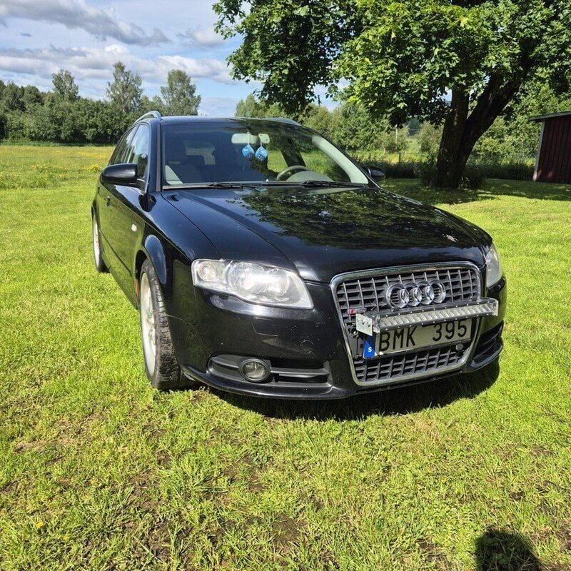 Svart Begagnad 2008 Audi A4 Kombi | 50 000 kr (Bra pris) - Bild 1/4