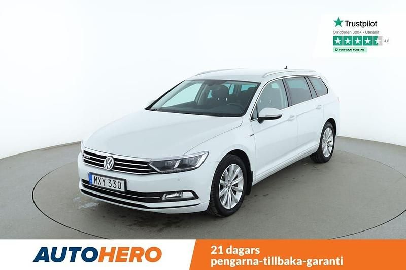 Vit Begagnad 2015 VW Passat Kombi | 140 000 kr (Marknadspris) - Bild 1/4