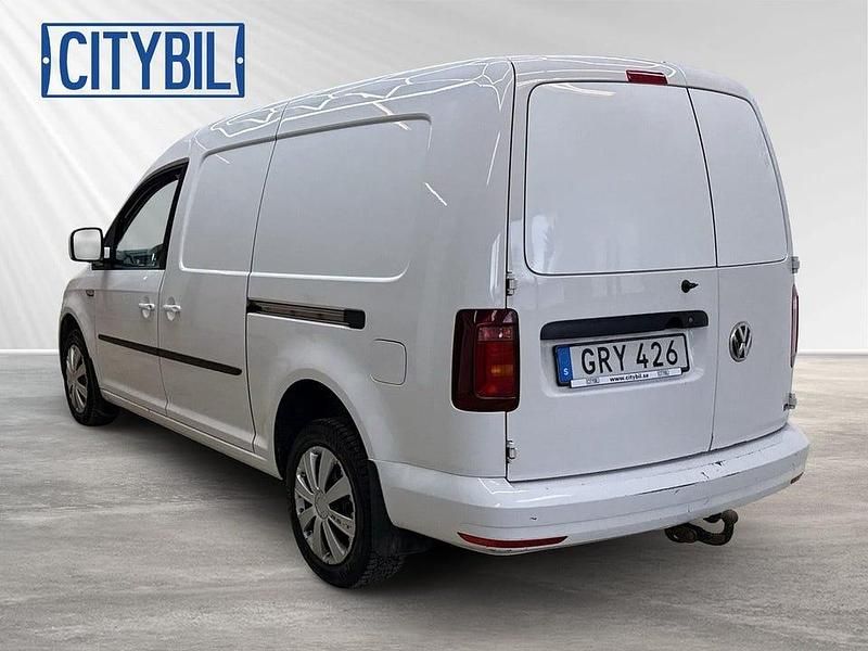 Begagnad VW Caddy Maxi 150 HK (110 kW) 2016 Vit Minibuss
