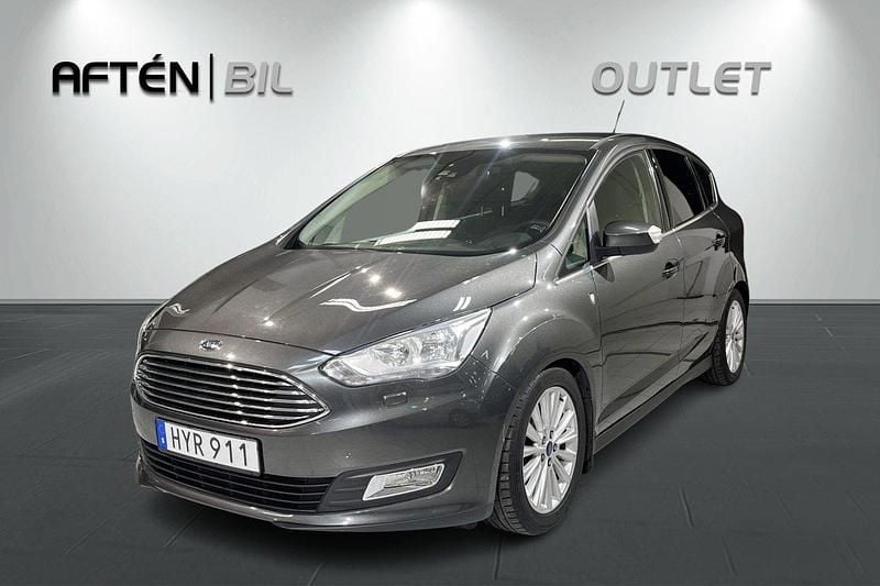 Grå Begagnad 2016 Ford C-MAX Titanium Minibuss | 114 800 kr (Marknadspris) - Bild 1/3
