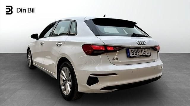 Begagnad Audi A3 Proline 150 HK (110 kW) 2020 Vit Sedan