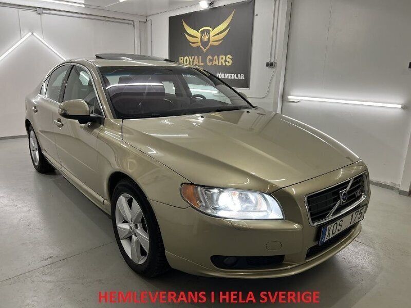 Ljusgrön (grön) Begagnad 2007 Volvo S80 Summum Sedan | 139 990 kr - Bild 1/4