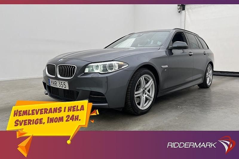 Grå Begagnad 2016 BMW 530 M Sport Kombi | 289 800 kr (Marknadspris) - Bild 1/3