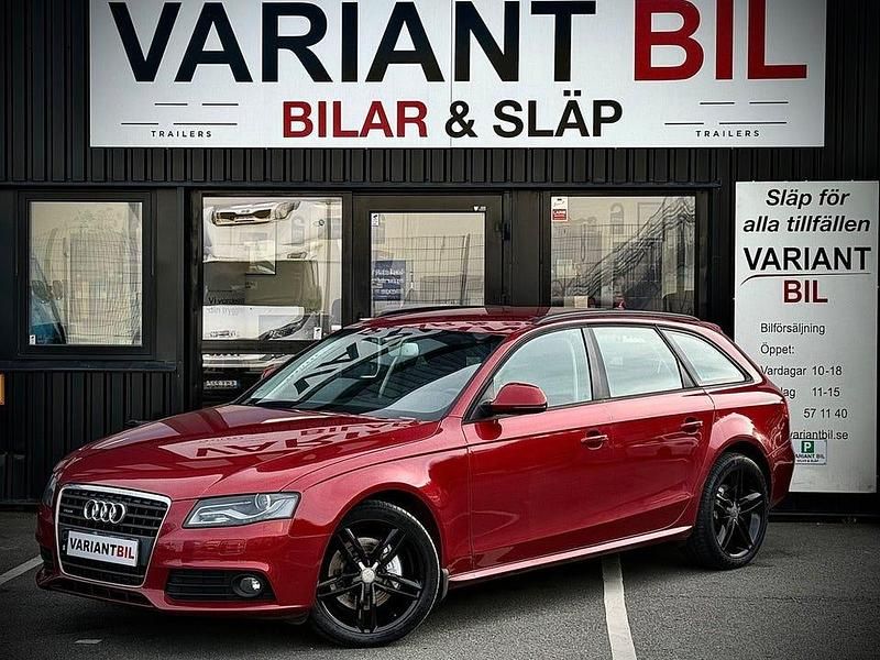 Röd Begagnad 2010 Audi A4 Kombi | 89 900 kr (Marknadspris) - Bild 1/4