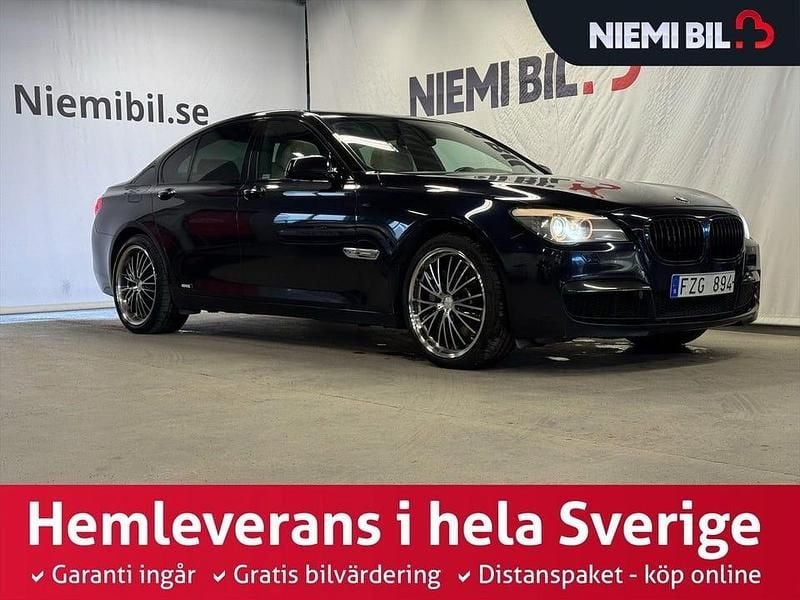 Svart Begagnad 2010 BMW 750 M Sport Sedan | 199 900 kr (Marknadspris) - Bild 1/3
