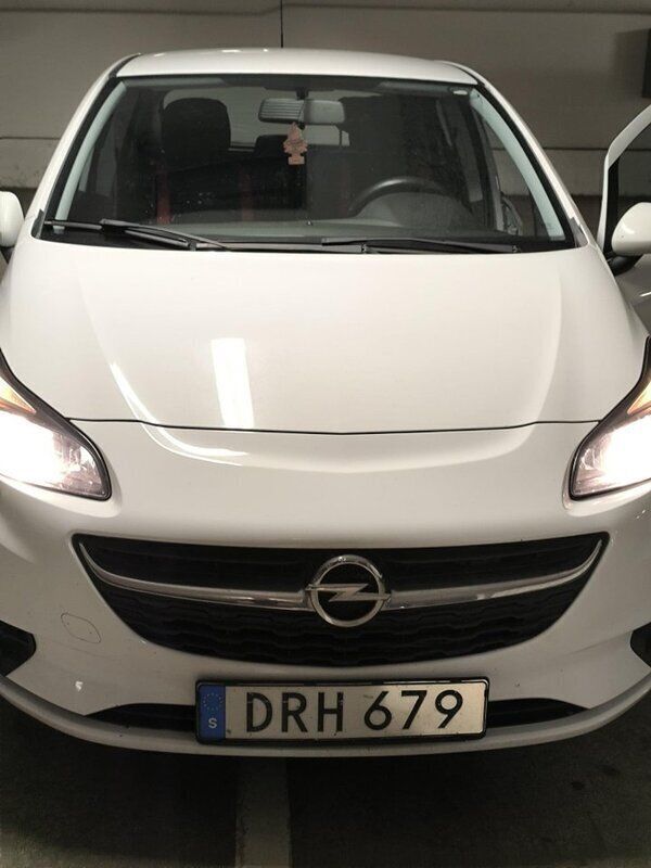 Vit Begagnad 2016 Opel Corsa Enjoy Halvkombi | 88 000 kr (Marknadspris) - Bild 1/4
