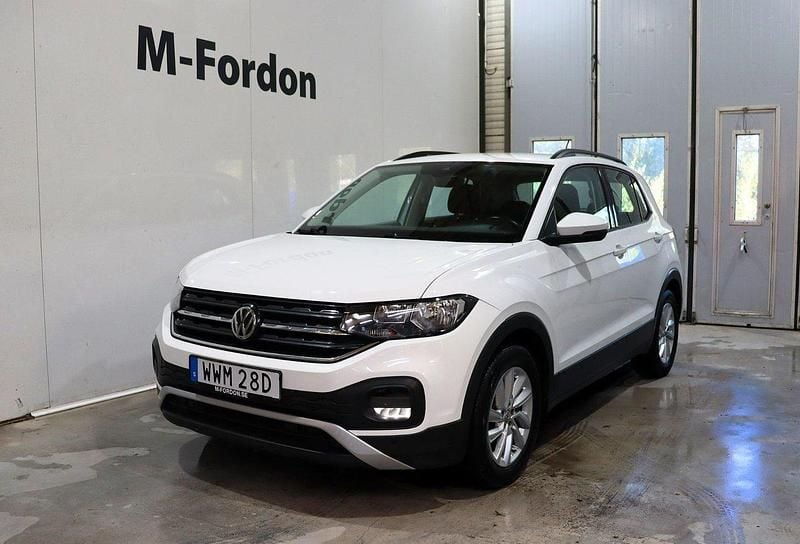 Vit Begagnad 2019 VW T-Cross SUV | 154 900 kr (Marknadspris) - Bild 1/4