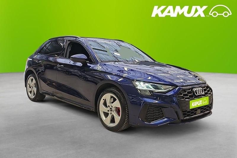 Begagnad Audi A3 S-Line 245 HK (180 kW) 2022 Blå Sedan