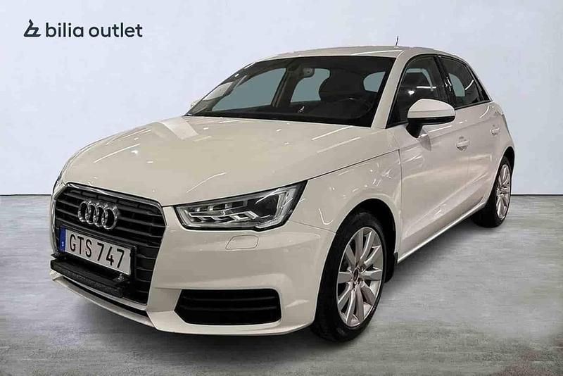 Vit Begagnad 2018 Audi A1 Sportback Halvkombi | 128 000 kr - Bild 1/1