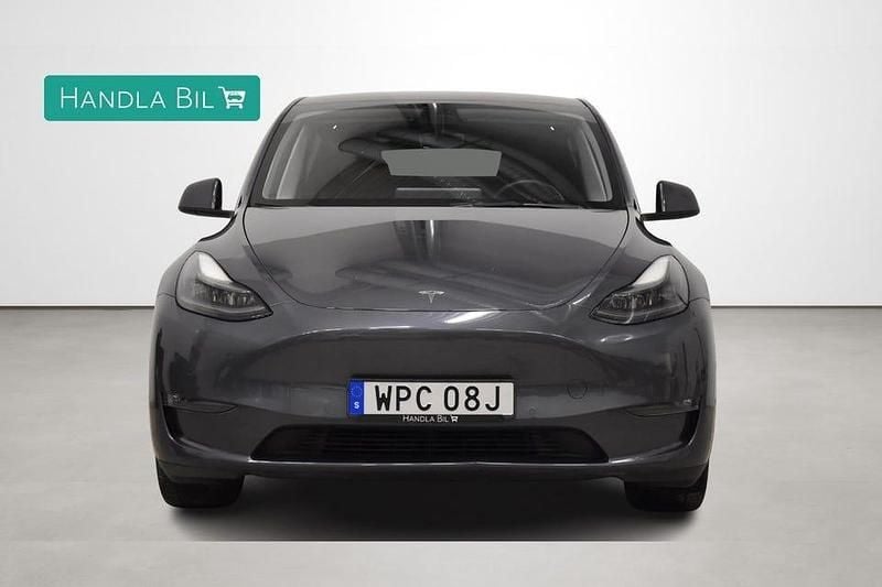 Begagnad Tesla Model Y Long Range AWD 378 kW (514 HK) 2021 Grå SUV