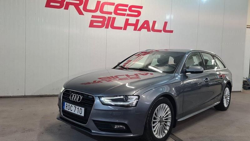 Grå Begagnad 2014 Audi A4 Comfort Kombi | 121 900 kr (Marknadspris) - Bild 1/4