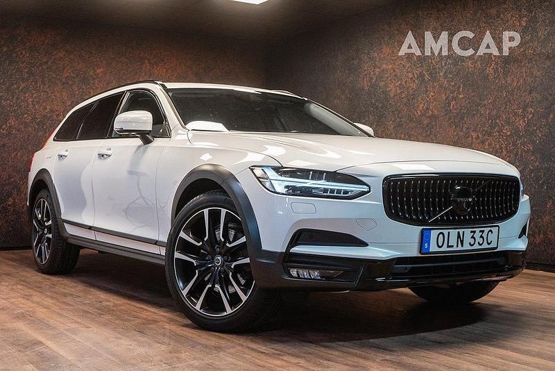 Vit Begagnad 2019 Volvo V90 CC Kombi | 388 500 kr (Lite dyr) - Bild 1/4