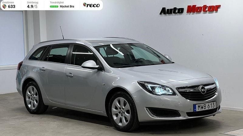 Grå Begagnad 2015 Opel Insignia Kombi | 129 900 kr (Lite dyr) - Bild 1/3