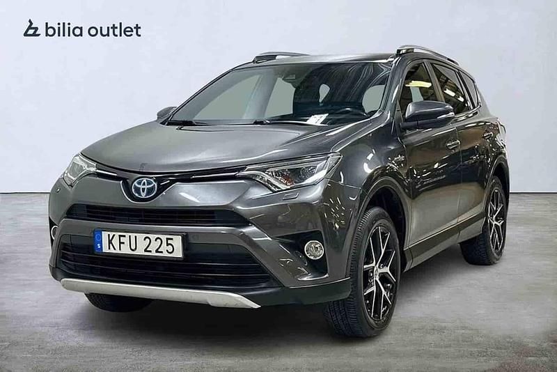 Grå Begagnad 2016 Toyota RAV4 Hybrid SUV | 219 900 kr (Superpris) - Bild 1/1