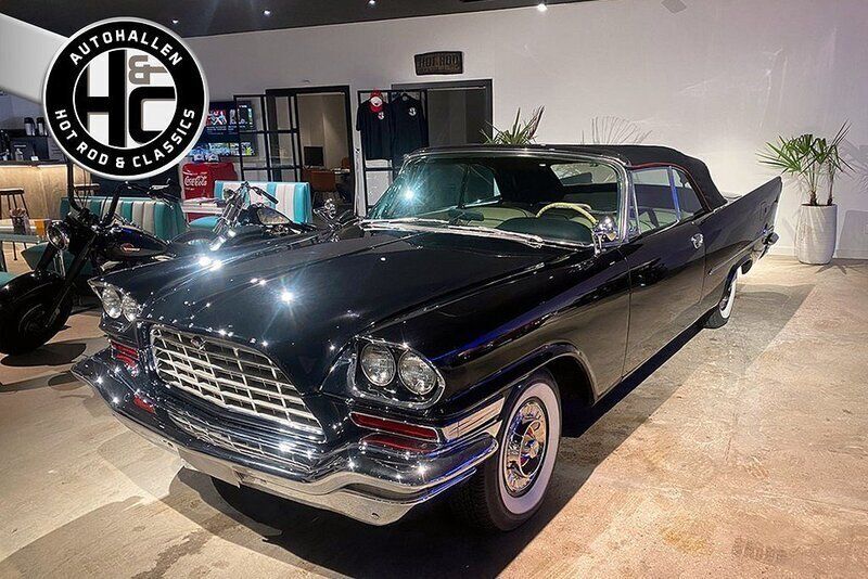 Svart Begagnad 1957 Chrysler 300 Convertible Cab | 1 295 000 kr - Bild 1/4