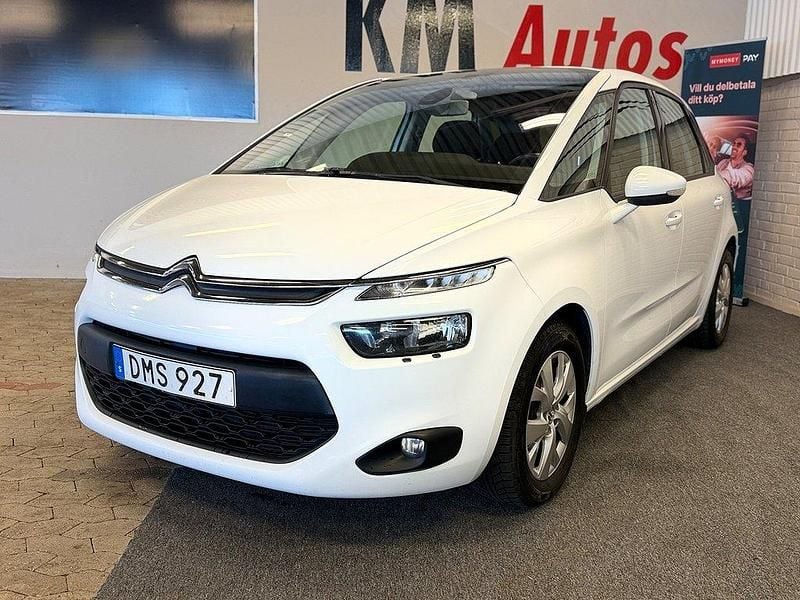 Vit Begagnad 2014 Citroën C4 Picasso Minibuss | 59 900 kr (Bra pris) - Bild 1/4