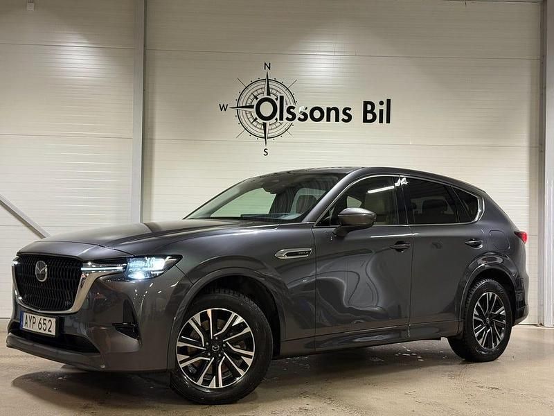 Grå Begagnad 2023 Mazda CX-60 Homura-Line SUV | 329 900 kr (Bra pris) - Bild 1/4