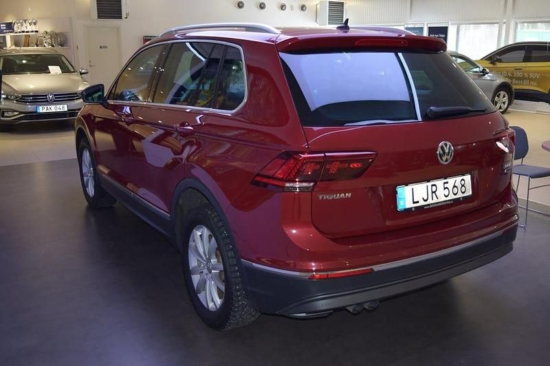 Begagnad VW Tiguan GT 190 HK (139 kW) 2017 Mörkröd SUV
