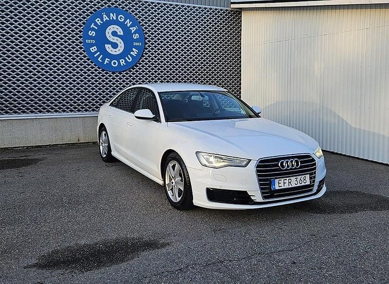 Begagnad Audi A6 190 HK (139 kW) 2014 Vit Sedan