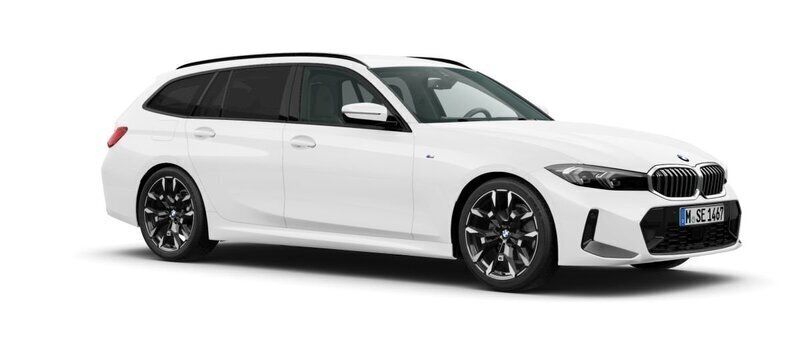 Vit (alpine white) Ny 2025 BMW 320 Shadowline Kombi | 604 600 kr - Bild 1/4