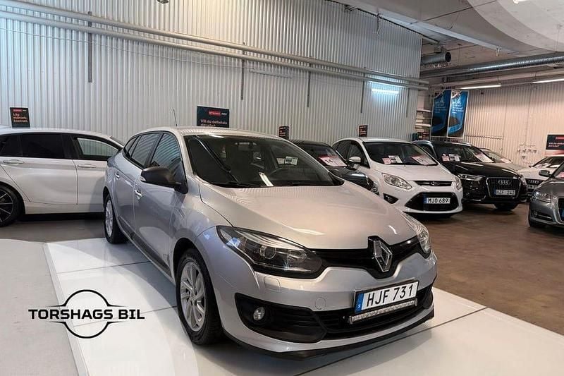Silver Begagnad 2015 Renault Mégane III | 49 900 kr (Marknadspris) - Bild 1/3