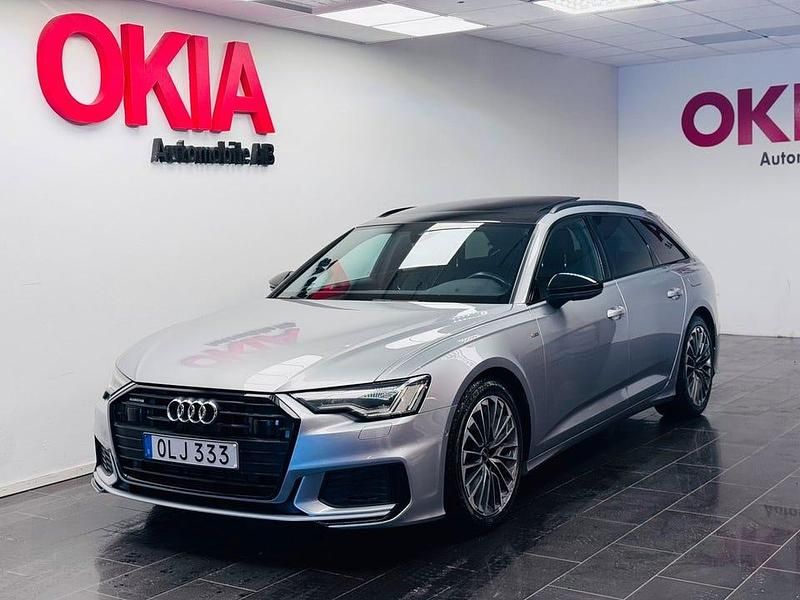 Silver Begagnad 2021 Audi A6 S-Line Kombi | 439 900 kr (Marknadspris) - Bild 1/4