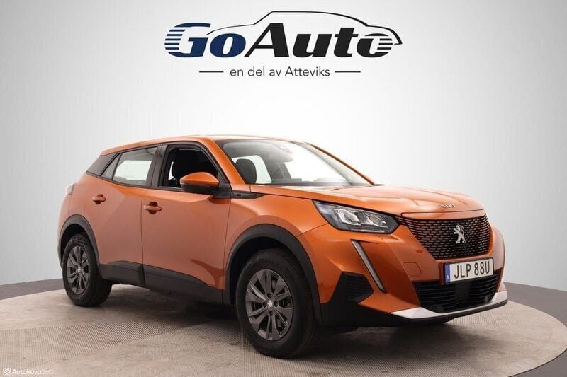 Svart Begagnad 2021 Peugeot e-2008 Active SUV | 172 500 kr (Marknadspris) - Bild 1/4