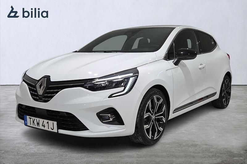 Begagnad Renault Clio V Techno 91 HK (66 kW) 2022 Vit Halvkombi