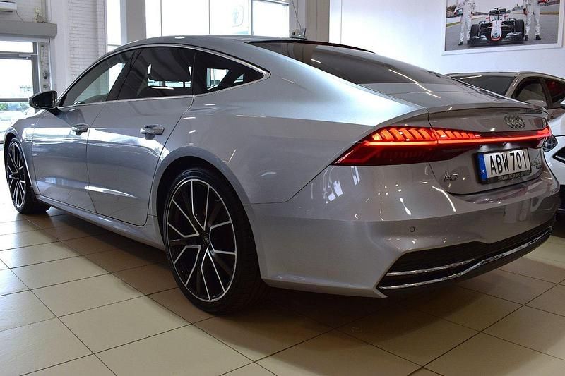 Begagnad Audi A7 S-Line 340 HK (250 kW) 2018 Silver Halvkombi