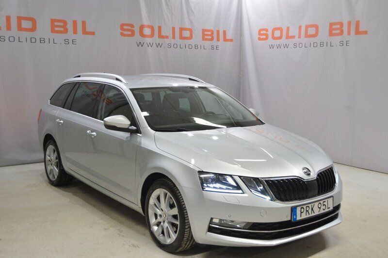 Silver Begagnad 2019 Skoda Octavia Style Kombi | 169 900 kr (Bra pris) - Bild 1/4