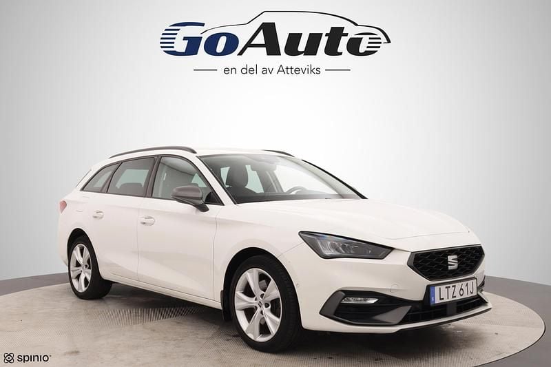 Begagnad Seat Leon FR 207 HK (152 kW) 2021 Vit Kombi