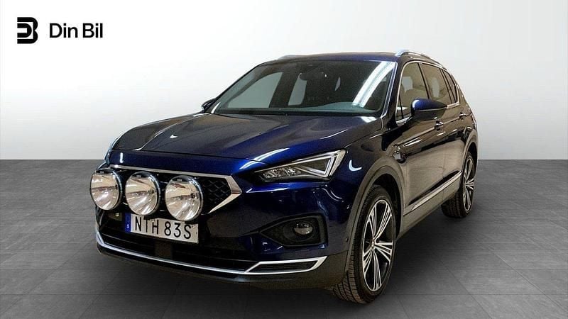 Blå Begagnad 2019 Seat Tarraco 4Drive SUV | 259 900 kr (Lite dyr) - Bild 1/4