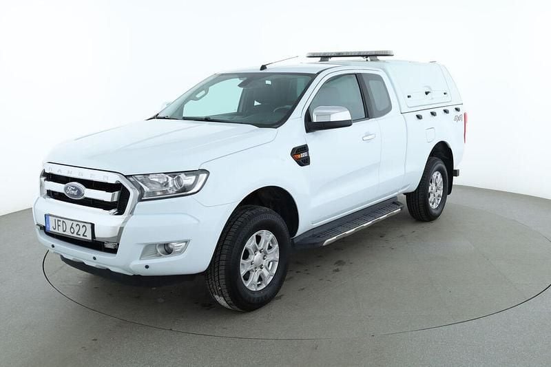 Vit Begagnad 2017 Ford Ranger Pickup | 239 000 kr (Bra pris) - Bild 1/3