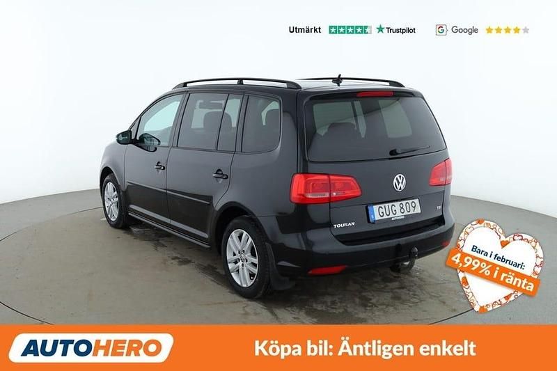 Begagnad VW Touran 141 HK (103 kW) 2015 Svart Minibuss
