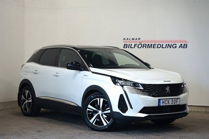 Vit Begagnad 2022 Peugeot 3008 SUV | 299 900 kr (Marknadspris) - Bild 1/4