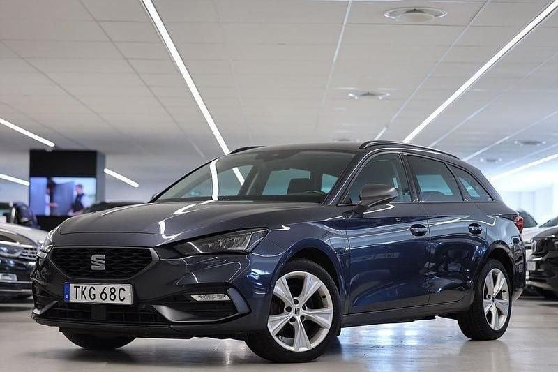 Begagnad Seat Leon FR 150 HK (110 kW) 2021 Grå Kombi