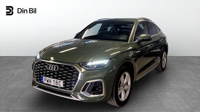 Distriktgrön metallic Begagnad 2024 Audi Q5 Sportback S-Line SUV | 579 000 kr (Marknadspris) - Bild 1/2