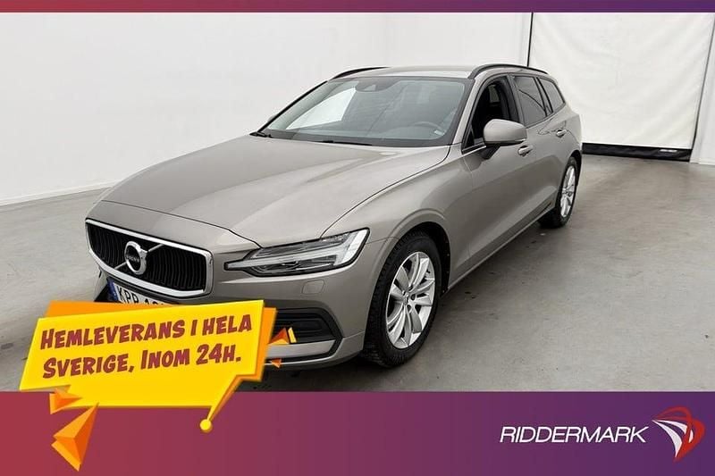 Grå Begagnad 2019 Volvo V60 Momentum Kombi | 219 800 kr (Marknadspris) - Bild 1/3