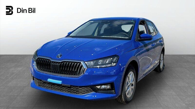 Blå Ny 2025 Skoda Fabia Selection Halvkombi | 252 100 kr (Marknadspris) - Bild 1/4